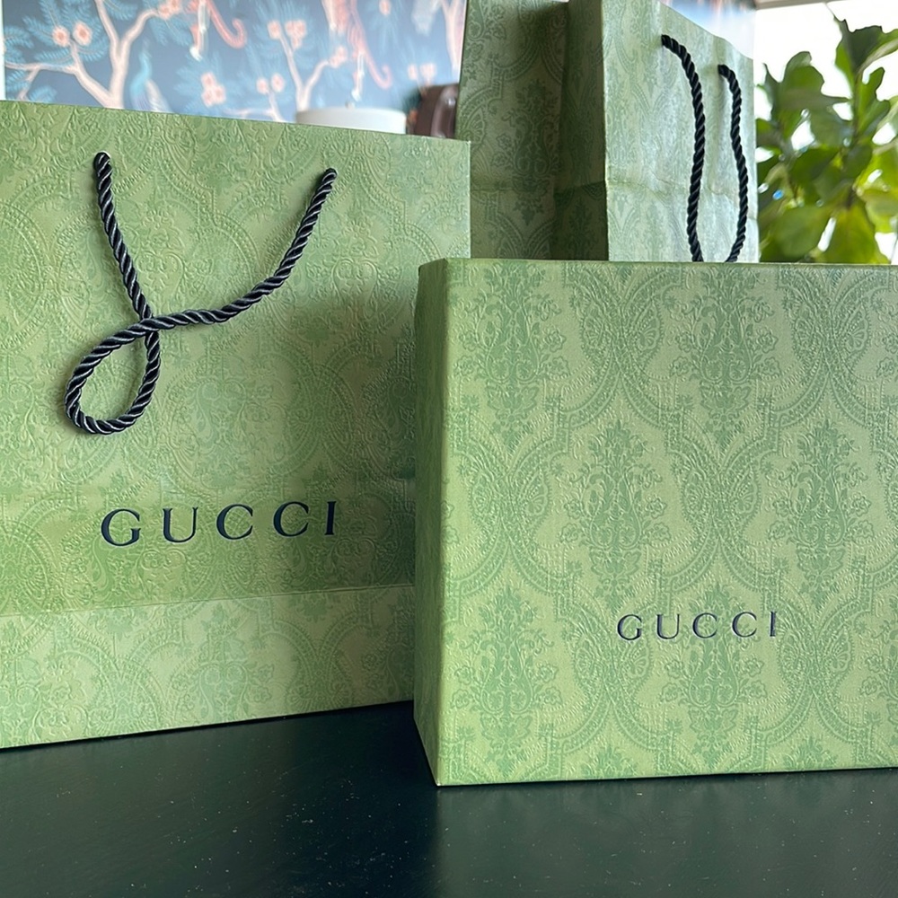 Luxury Green Box & Bag